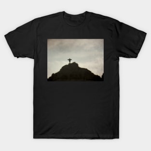 A Statue High on a Hill T-Shirt